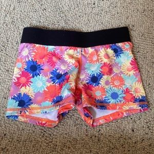 5/$20 Soffe girls flower shorts
